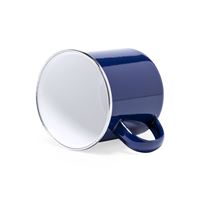TAZZA SMALTATA IN ACCIAIO